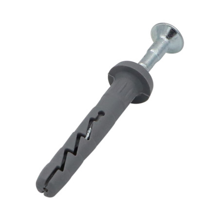 1 x Cheville Clou RAWLPLUG Tête plate 8X75 Acier zingué