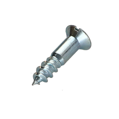 1 x Vis bois Acier zingué 5X25 Percée et taraudée M3.5 Pas de 60