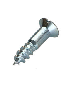 Vis bois Acier zingué 5X20 Percée et taraudée M3 Pas de 60 2