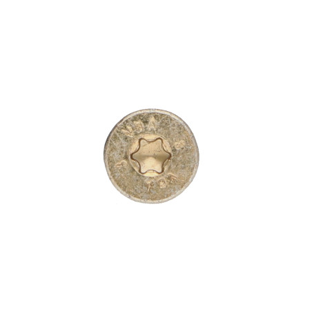 1 x VBA3 Tête fraisée Cranté 6X220 Filetée sur 84 TORX T30 Bichromaté