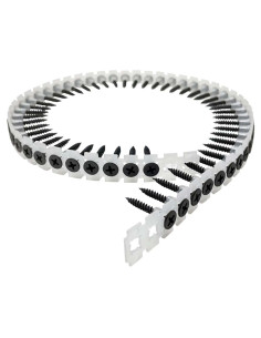 Bande de 50 Vis pour plaque de plâtre Acier phosphate 3.5X25