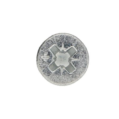 1 x VBA3 Tête fraisée Pozi 6X60 Filetage partiel Acier zingué