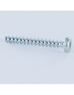 Vis pvc Tête cylindrique TC TORX T10 3.5X10 Acier zingué