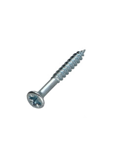 VBA3 Tête fraisée Pozi 3.5X35 Filetage partiel Acier zingué