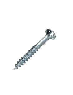 VBA3 Tête fraisée Pozi 3.5X35 Filetage partiel Acier zingué 2