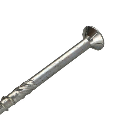 1 x VBA3 Tête fraisée Cranté 8X220 Filetée sur 124 TORX T40 Acier zingué
