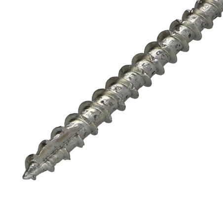 1 x VBA3 Tête fraisée Cranté 8X220 Filetée sur 124 TORX T40 Acier zingué