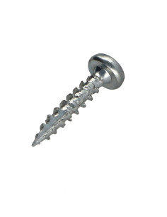 Vis bois TEKOR Tête ronde TR TORX T10 3X16 Filetage total... 2