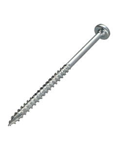 Vis bois TEKOR Tête ronde TR TORX T30 6X100 Filetage... 2