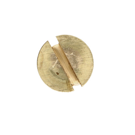 1 x Vis bois Laiton Tête fraisée Fendue 3X25 microvis