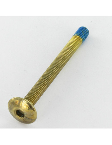 1 x Vis Poelier M6X65 Clé de 4 HC4 Acier...