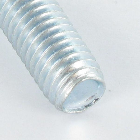 1 x Vis autotaraudeuse Tête hexagonale TH Embase collerette crantée M10X30 Acier zingué