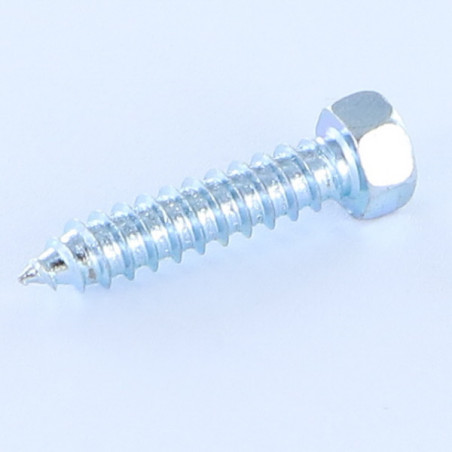 1 x Vis tôle Tête hexagonale TH 6.3X32 Acier zingué