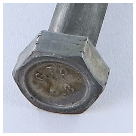 1 x Corps de boulon filetage partiel Tête hexagonale TH M16X60 Classe 6.8 Acier brut