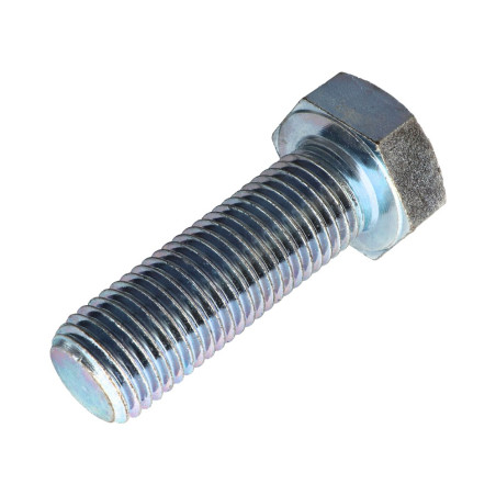 1 x Vis métaux Tête hexagonale TH M27X90 Classe 8.8 Acier zingué