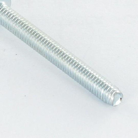 1 x Vis autotaraudeuse tête cylindrique bombée large M6X25 Pozi N°3 Acier zingué