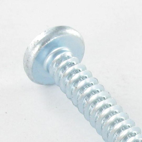 1 x Vis tôle tête cylindrique bombée large Carré 5.5X70 Acier zingué Empreinte carré 3