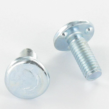 1 x Vis à souder M6X50 3 PICOTS Acier zingué
