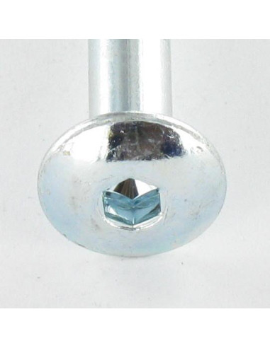 1 x Vis Poelier Clé de 4 HC4 M7X65 Filetée sur...