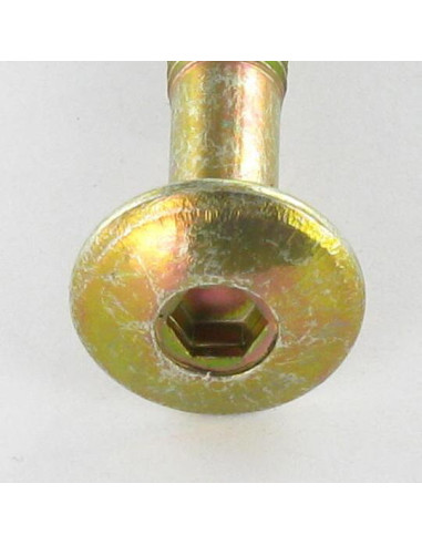 1 x Vis Poelier Hexagonale creuse M6X47 Filetée...