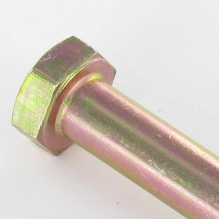 1 x Corps de boulon filetage partiel Tête hexagonale TH M20X80 Classe 8.8 Pas fin Pas de 150 Bichromaté