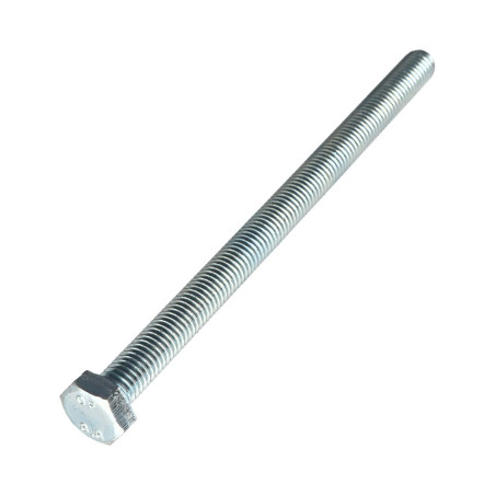 1 x Vis métaux Tête hexagonale TH M10X150 Classe 8.8 Acier zingué