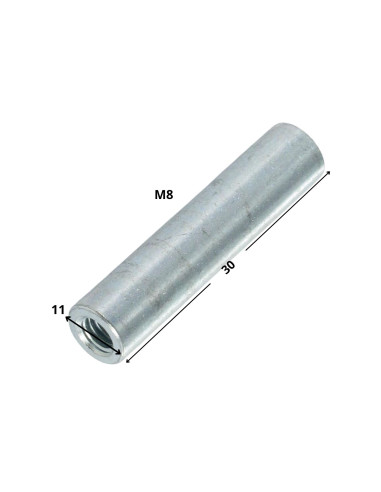 1 x Manchon Cylindrique M8X30 Diamètre...