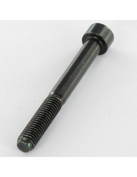 1 x Vis métaux CHC BTR M7X40 Filetée sur 26 Classe 10.9 Pas de 100 Acier zingué noir