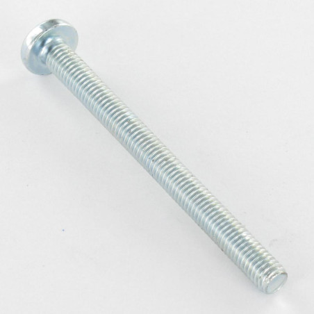 1 x Vis métaux Tête cylindrique large TCL Fendue M4X12 Acier zingué