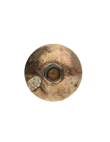 1 x Vis Poelier M6X80 Clé de 4 HC4 Acier...