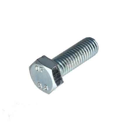 1 x Vis métaux Tête hexagonale TH M8X35 Classe 8.8 Acier zingué
