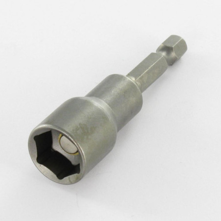 1 x Noix serrage magnétique 1/4" S 13 Longueur 65