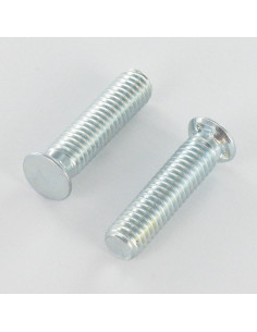 Vis métaux Tête fraisée Cranté M6X25 Diamètre de tête:...