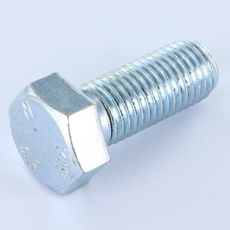 1 x Corps de boulon filetage partiel Tête hexagonale TH M16X40 4.6 Acier zingué