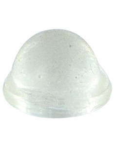 Butée de porte conique adhésive transparente 7.9X2.5