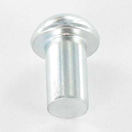 1 x Rivet à frapper Tête ronde TR 12X18 Acier zingué