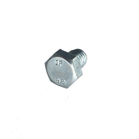 1 x Vis métaux Tête hexagonale TH M8X10 Classe 8.8 Acier zingué
