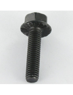 Vis métaux Tête hexagonale TH M6X12 Acier zingué noir... 2