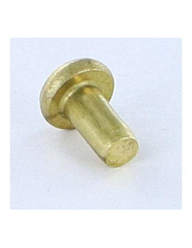 1 x Rivet à frapper Tête plate 3X5.5 Diamètre...