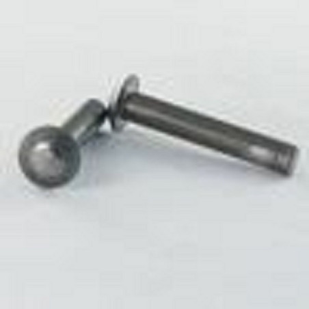 1 x Rivet à frapper Tête goutte de suif 8X60 EP.TET 4 Acier brut