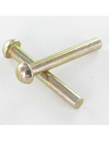 1 x Rivet à frapper Tête ronde TR 3.5X11.5...