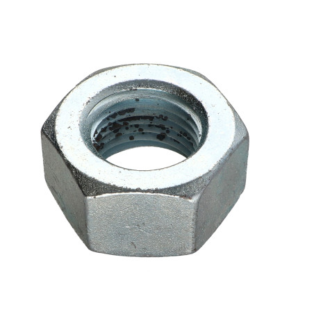 1 x Ecrou hexagonale M39 Classe 8 Acier zingué Rouillé