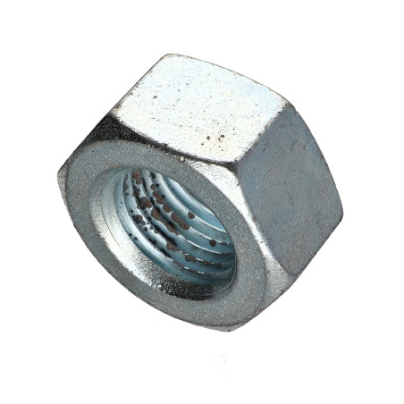 1 x Ecrou hexagonale M39 Classe 8 Acier zingué Rouillé