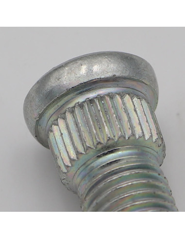 1 x Vis De ROUE Acier zingué M12X47 Filetée sur...
