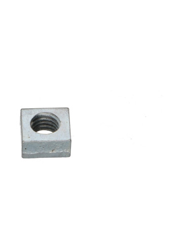 1 x Ecrou carré M5 8X8X4 Acier zingué