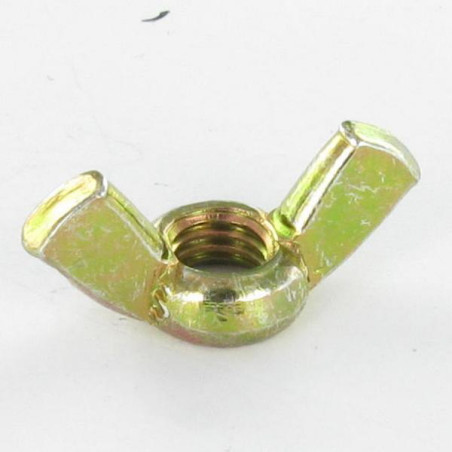 1 x Ecrou à oreille M10 Forme amEricaine Bichromaté