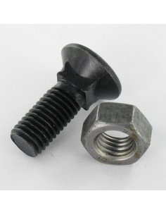 Boulon de charrue TFCC tête fraisée collet carré M10X40... 2