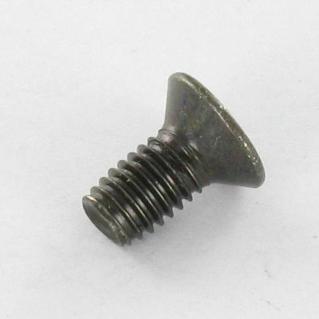 1 x Vis autotaraudeuse Tête fraisée M4X10 Pozi N°2 Acier zingué noir