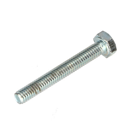 1 x Vis métaux Tête hexagonale TH M4X35 Classe 8.8 Acier zingué