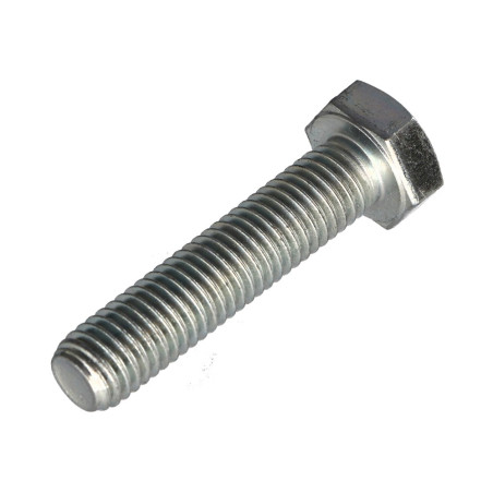 1 x Vis métaux Tête hexagonale TH M10X55 Classe 8.8 Acier zingué
